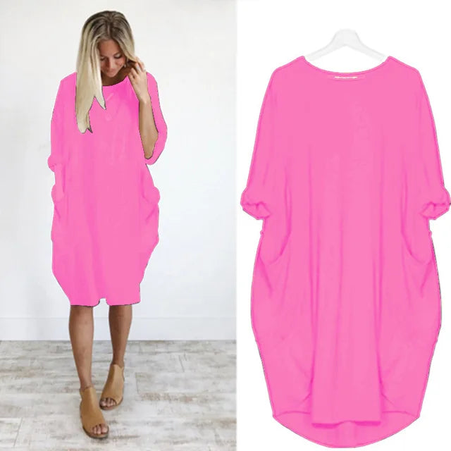 Amanda™ - Comfortabele Buikbedekkende Jurk
