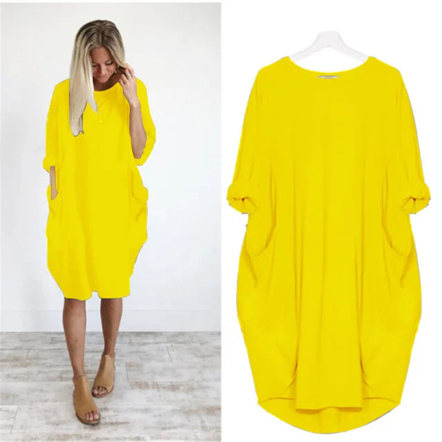 Amanda™ - Comfortabele Buikbedekkende Jurk