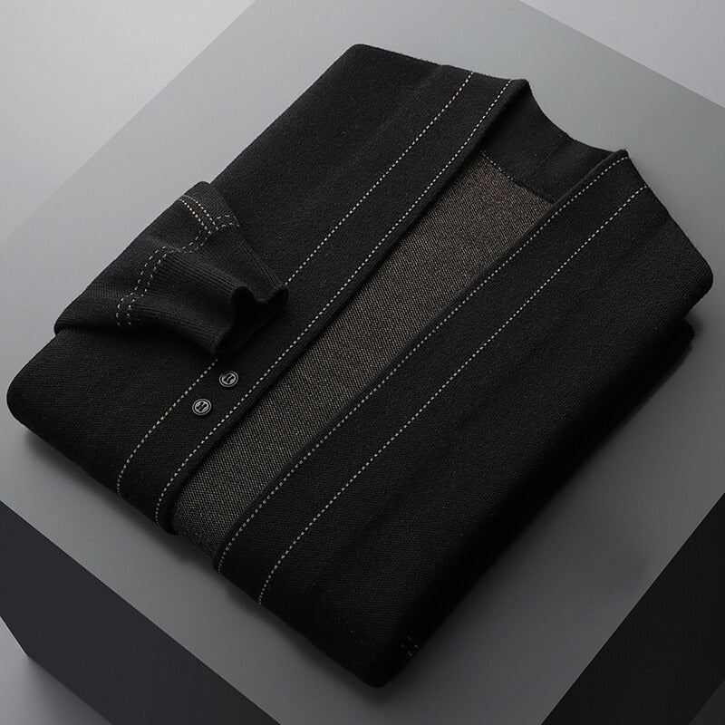 Walter - Gebreide Wol Cardigan