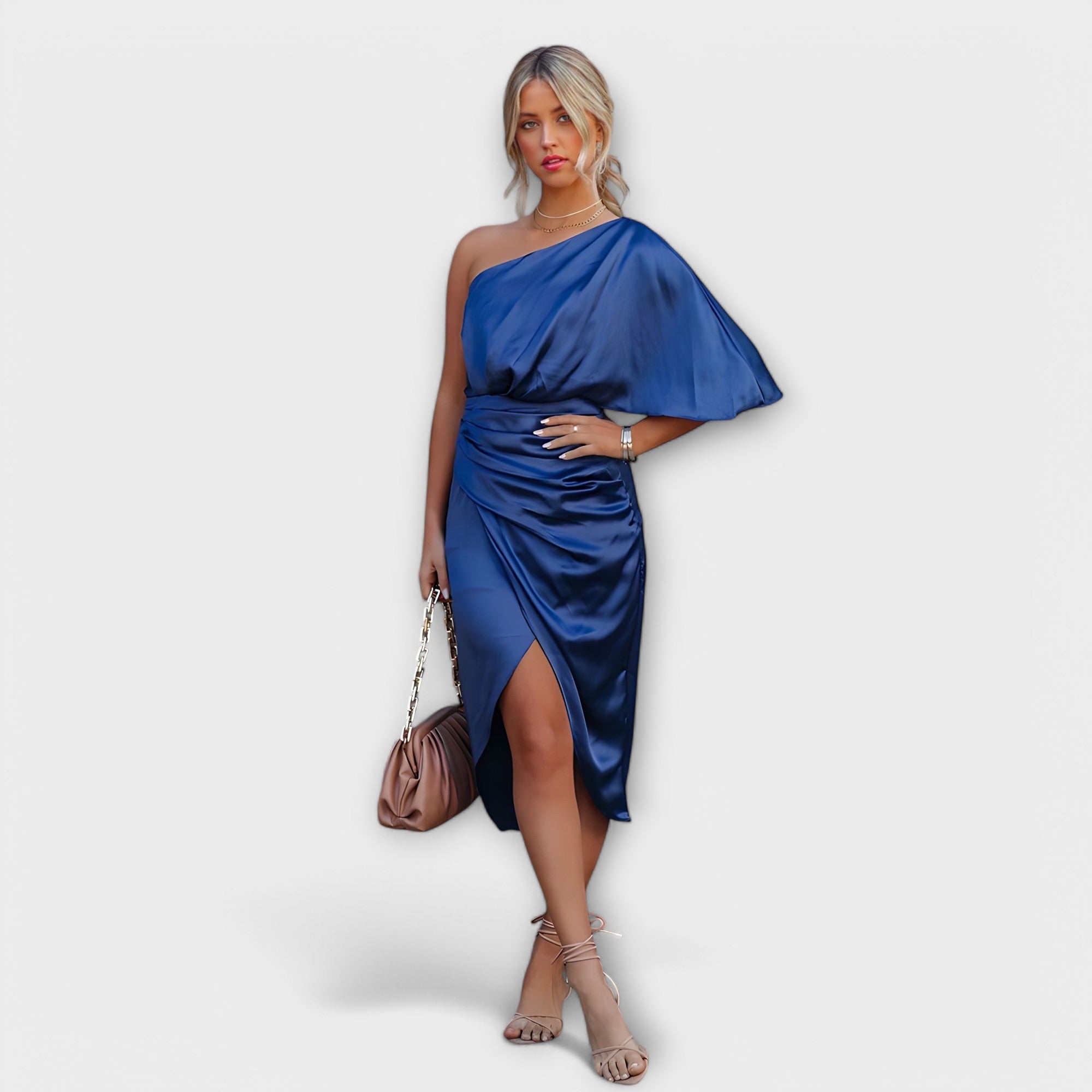 Élise - Luxe zijden avondjurk