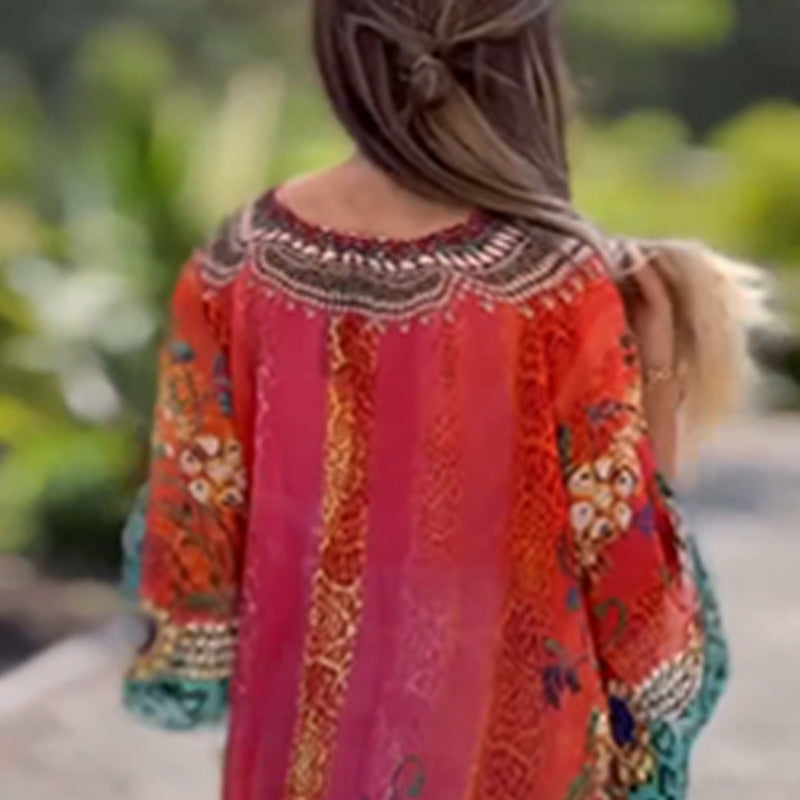 Althea | Asymmetrische Damesjurk