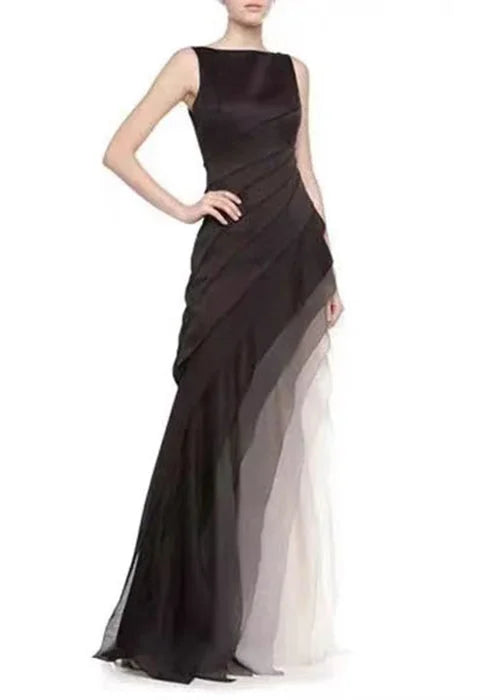 Élodie | Tulle Maxi Jurk - French Blauw