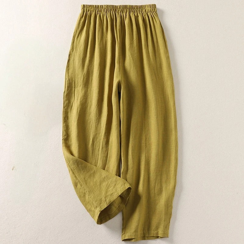ALISA | COMFORTABELE LINEN BROEKEN