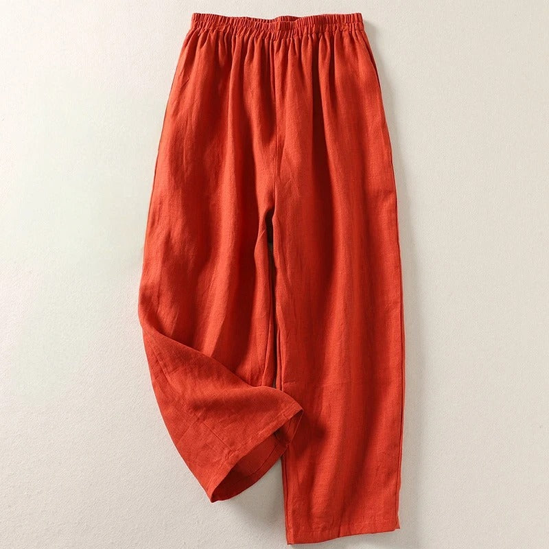 ALISA | COMFORTABELE LINEN BROEKEN