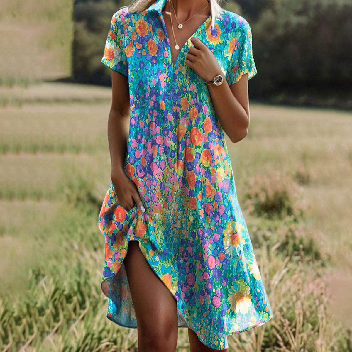 Graziana™ | Comfortabele en Trendy Zomerjurk