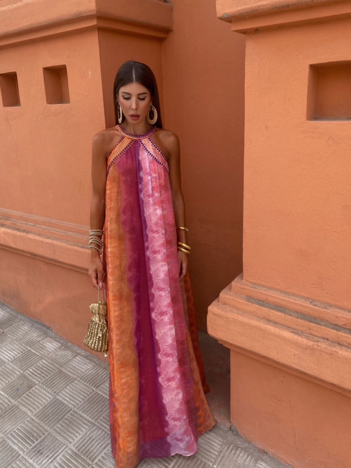 Luciana™ | Zomerjurk met ombre-effect