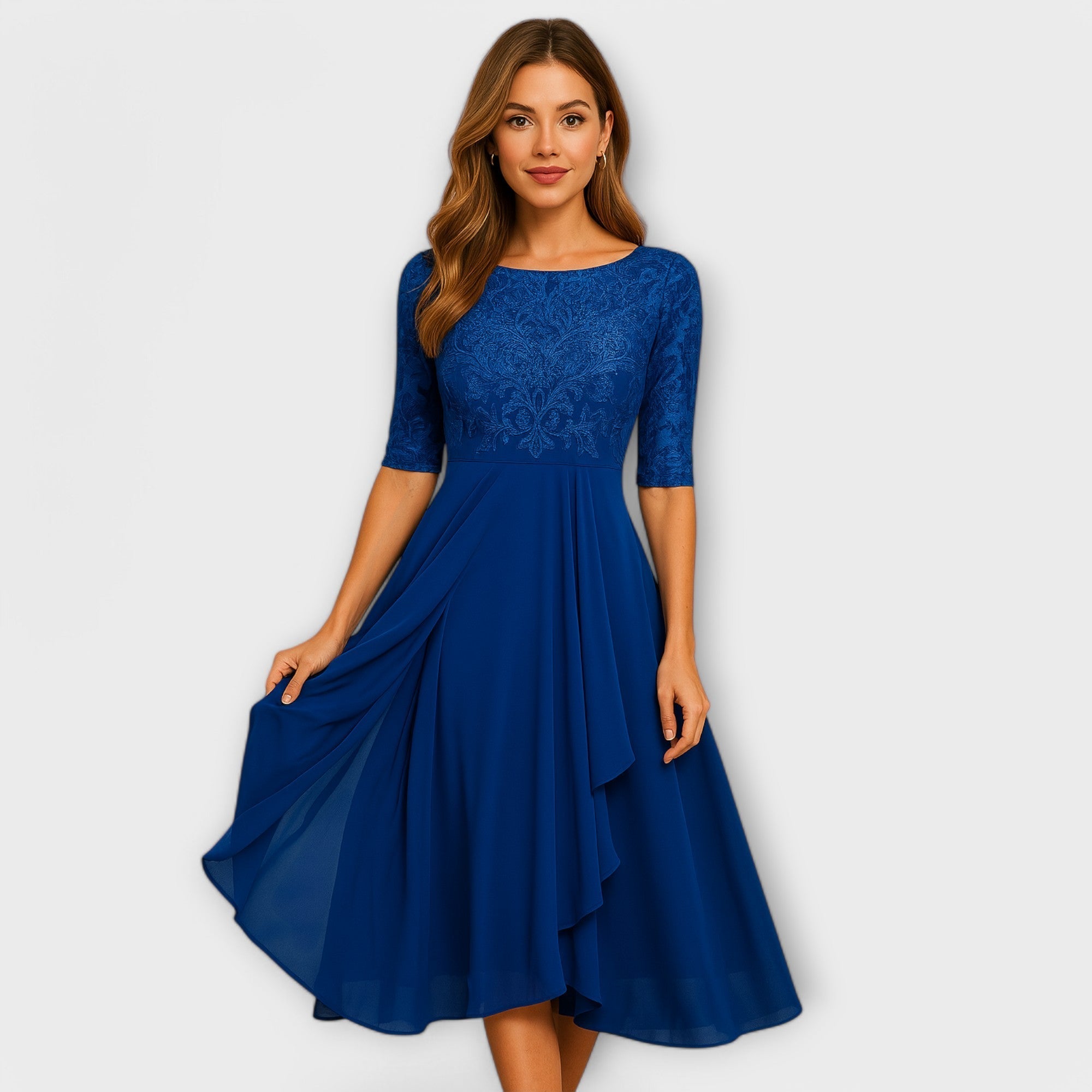 Élodie™ | Elegante trouwgast jurk