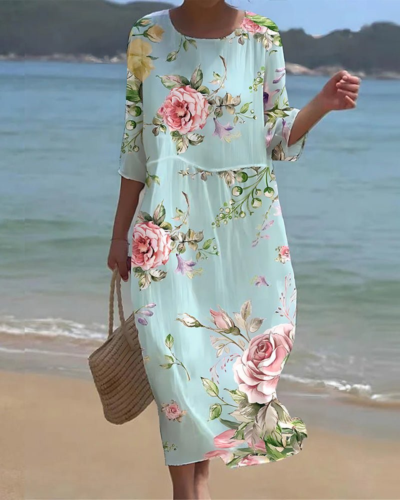 Keely | Zomerbloemen Jurk