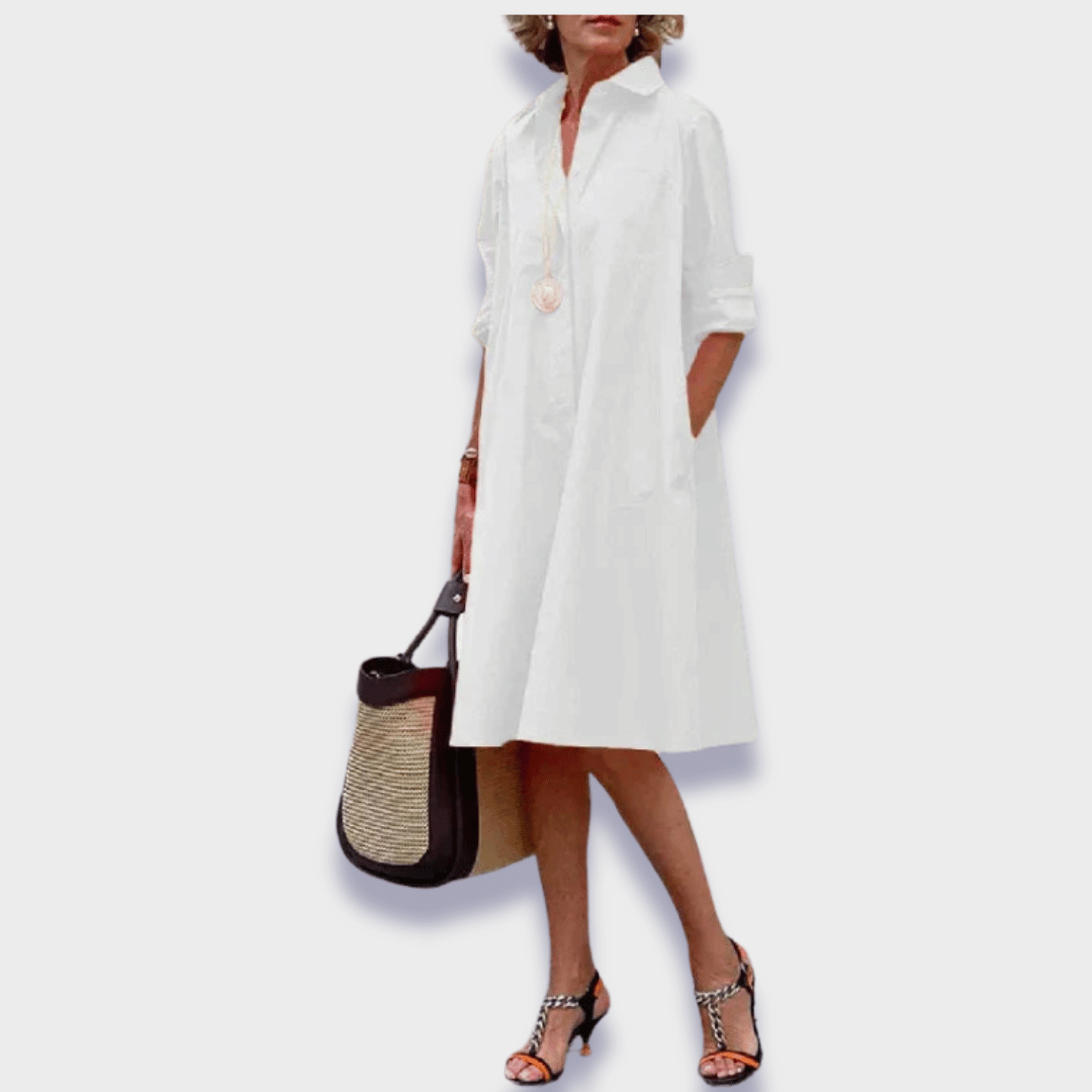 Bettina | Elegante en casual polo jurk