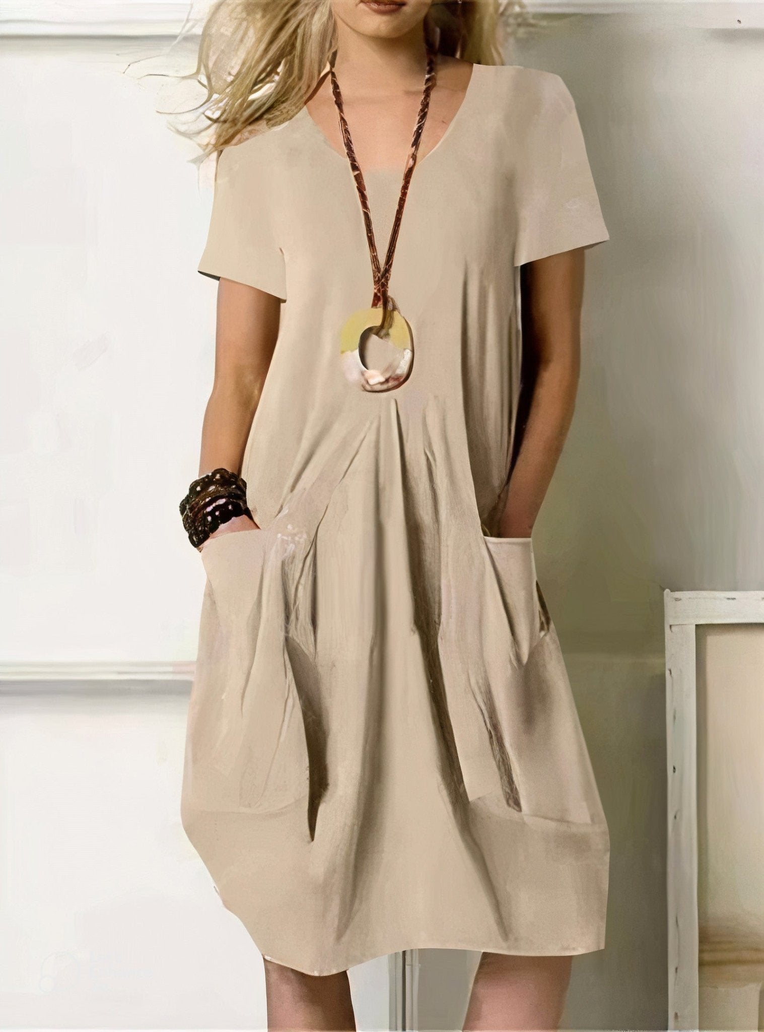 Kwani | Gemakkelijk Casual Flow Jurk