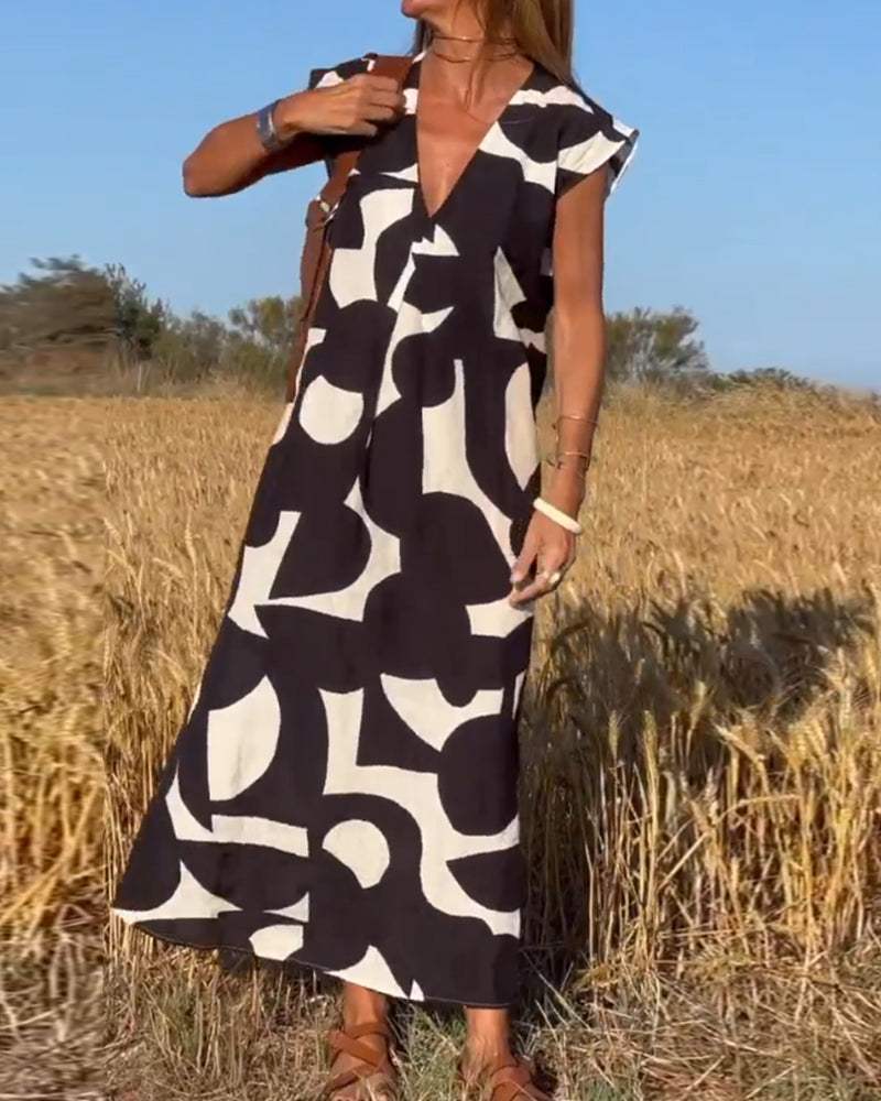 SITA - GEFELD KLEDING MET V-HALS
