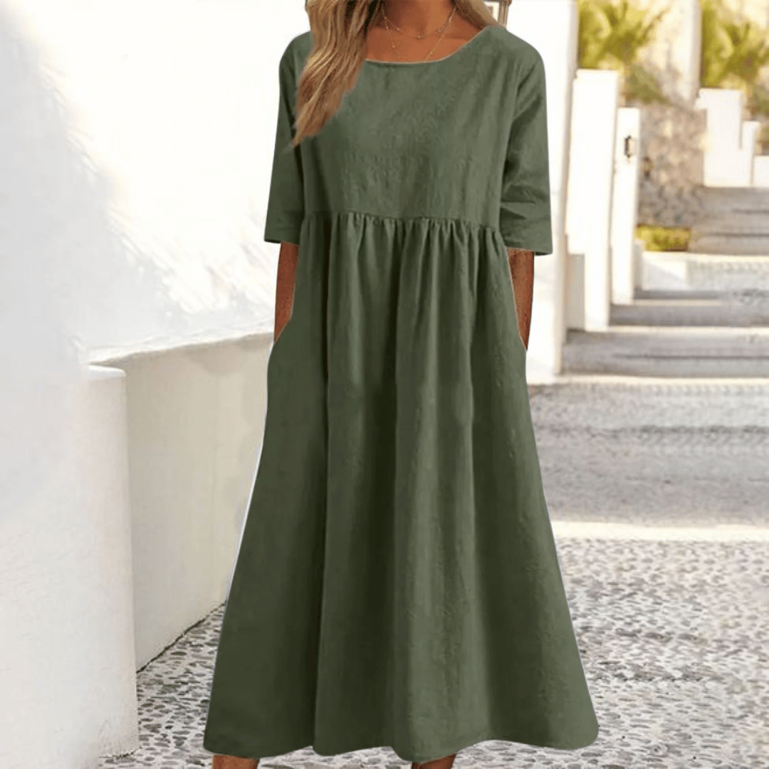 Caitlin | Handgemaakt Tummy Covering Jurk
