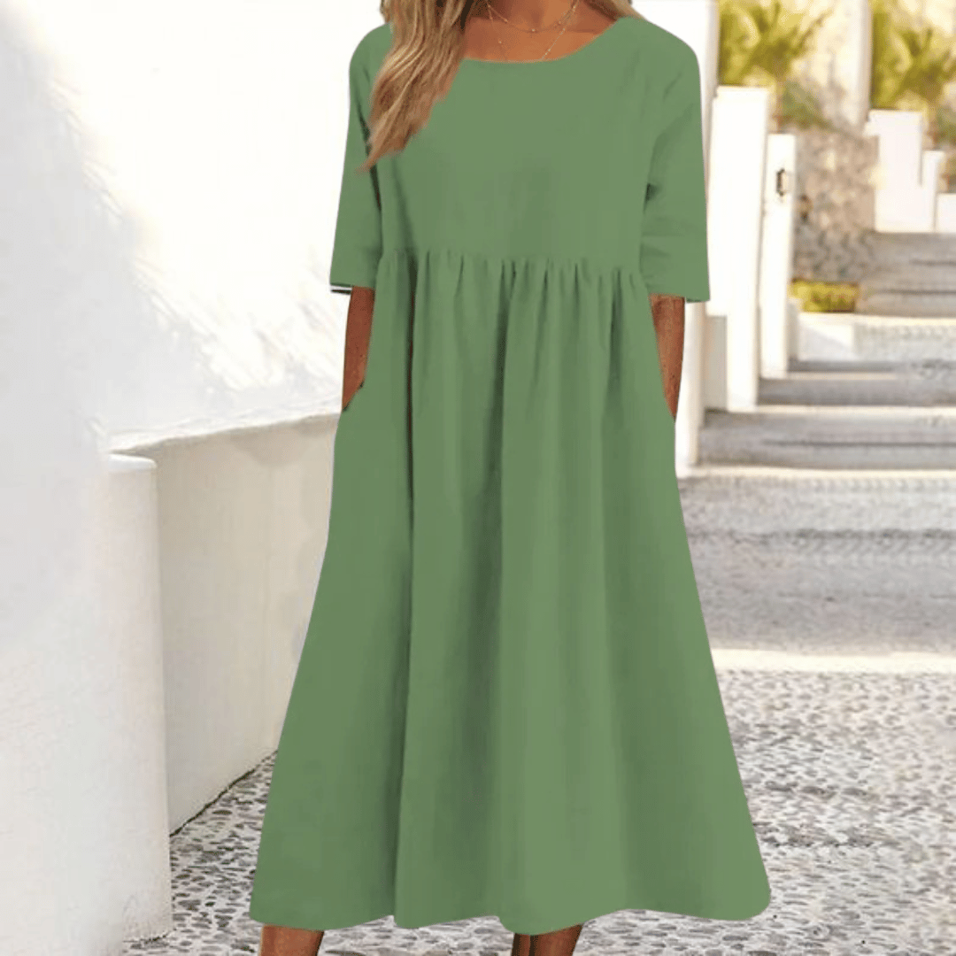 Caitlin | Handgemaakt Tummy Covering Jurk