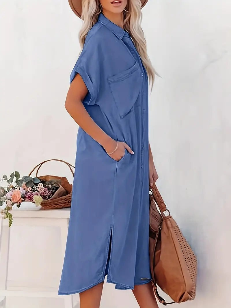 Chiara Korte Mouwen Casual Jurk