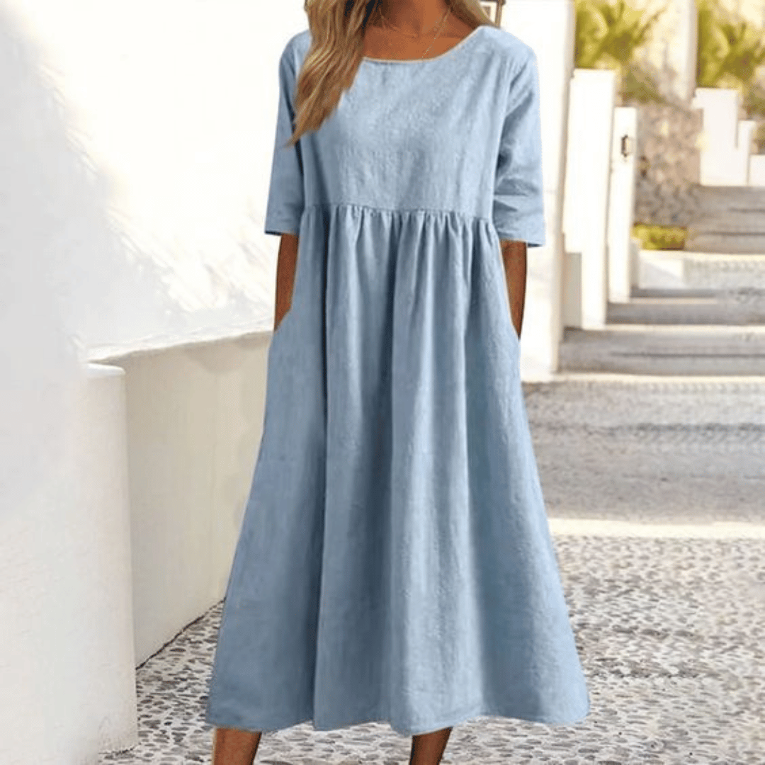 Caitlin | Handgemaakt Tummy Covering Jurk