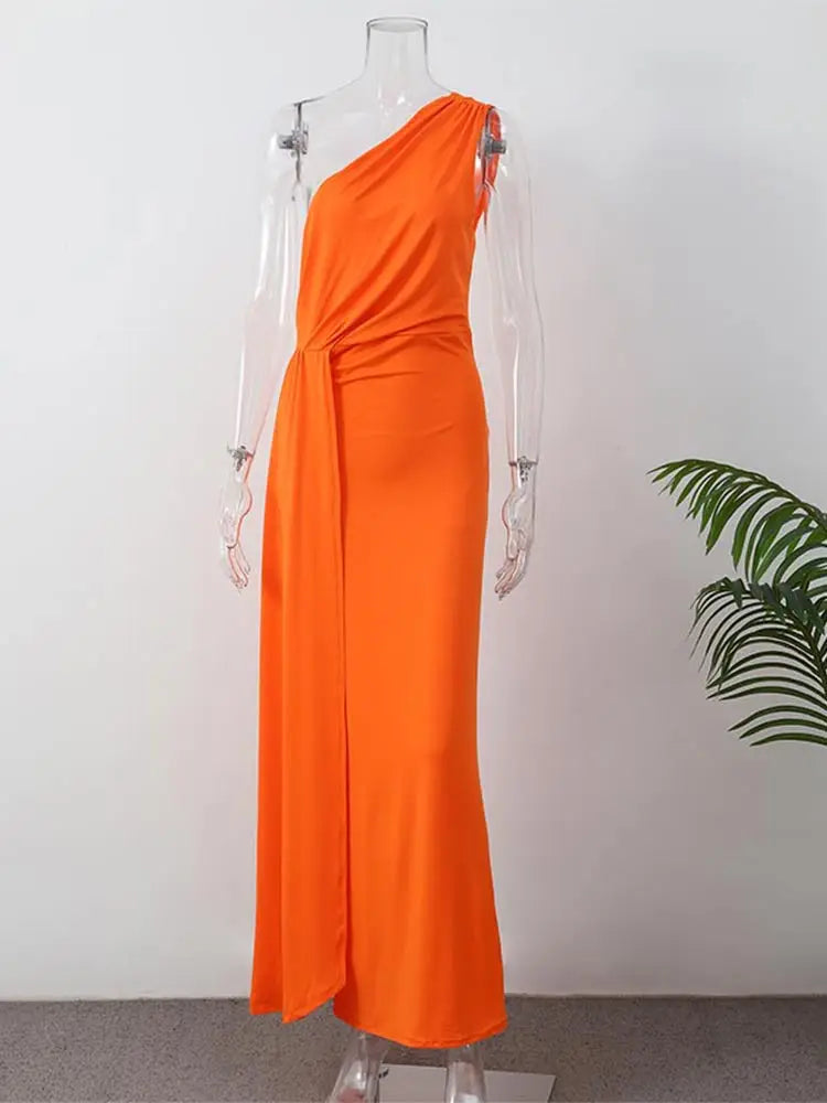 Lia™ | Asymmetrische Lange Jurk