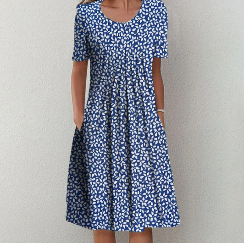 Adèle™ | Taillebedekkende jurk