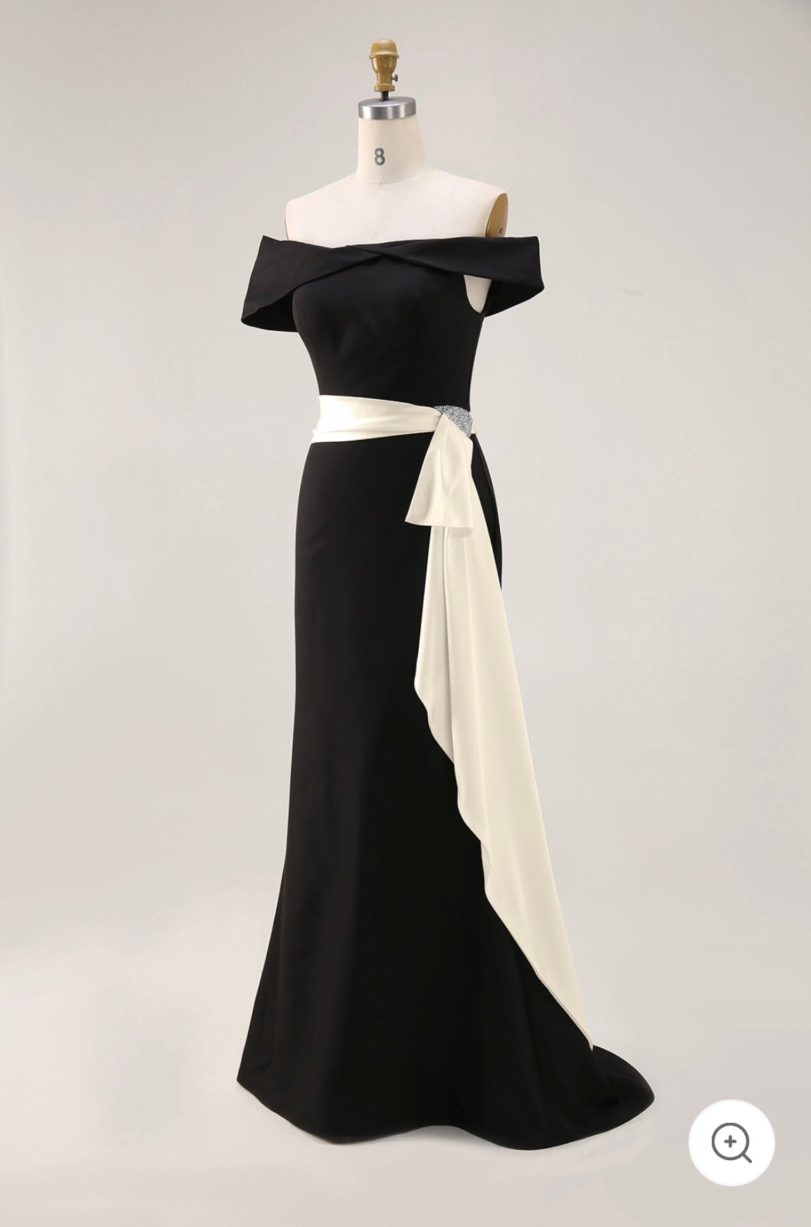 Seraphine | Off-Shoulder Luxe Galajurk