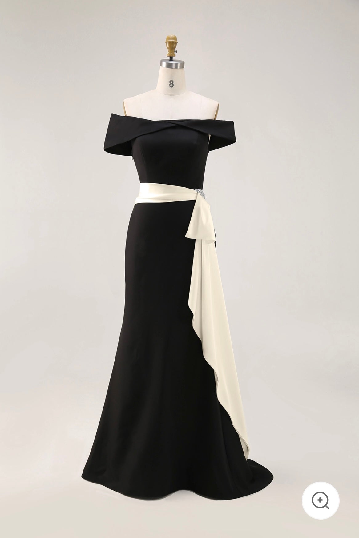 Seraphine | Off-Shoulder Luxe Galajurk