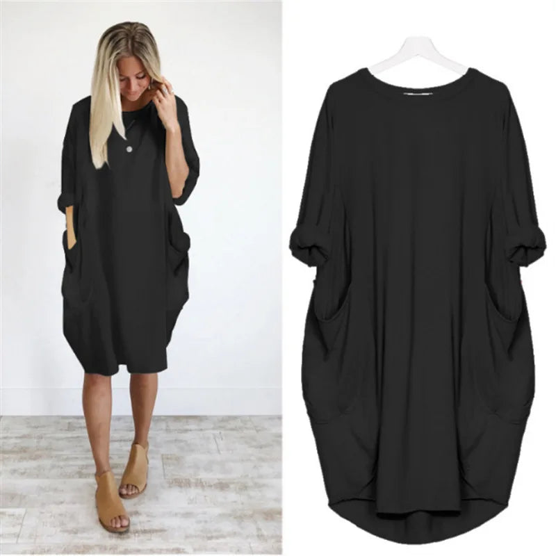 Amanda™ - Comfortabele Buikbedekkende Jurk