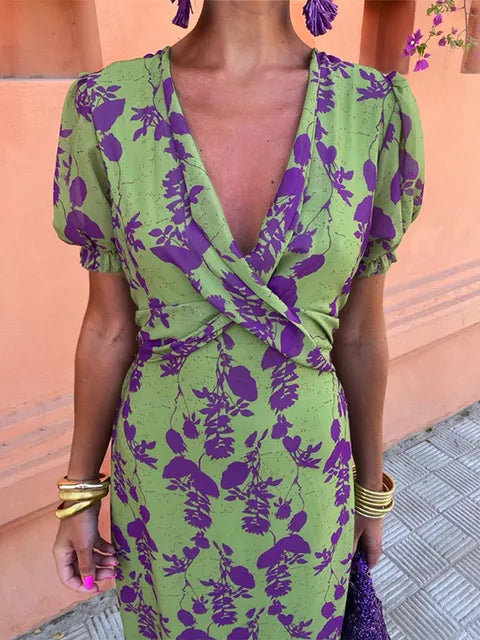 Rhiannon – Vloeiende en Elegante Zomerjurk