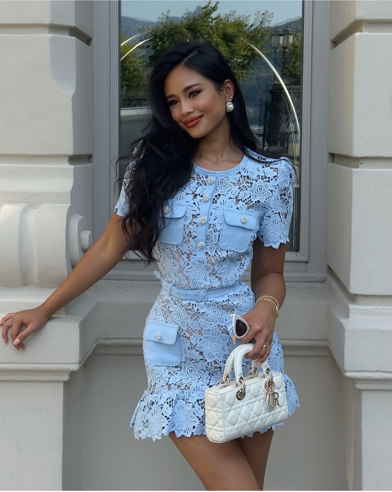 Brianna | Kant Mini Jurk