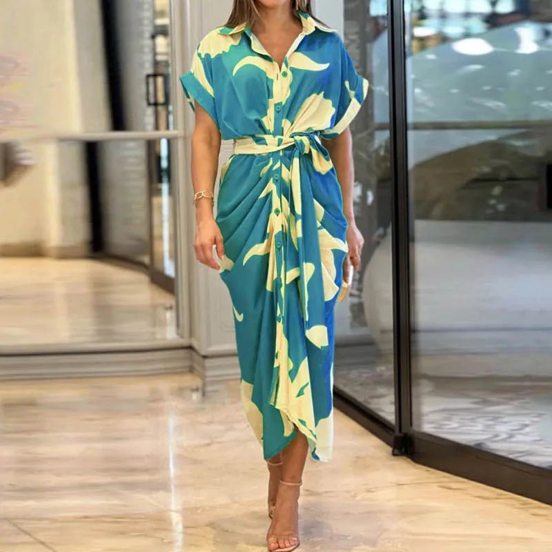 Amalia | Luxe Maxi Envelop Jurk (Bijna uitverkocht)
