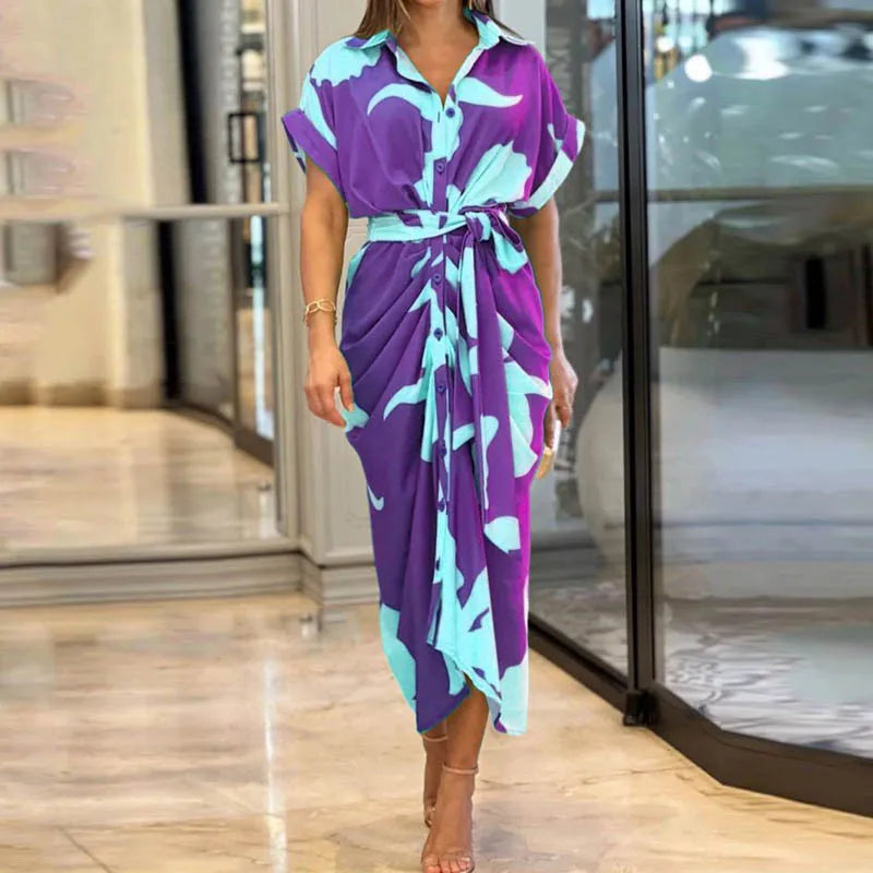 Amalia | Luxe Maxi Envelop Jurk (Bijna uitverkocht)