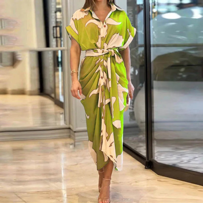 Amalia | Luxe Maxi Envelop Jurk (Bijna uitverkocht)