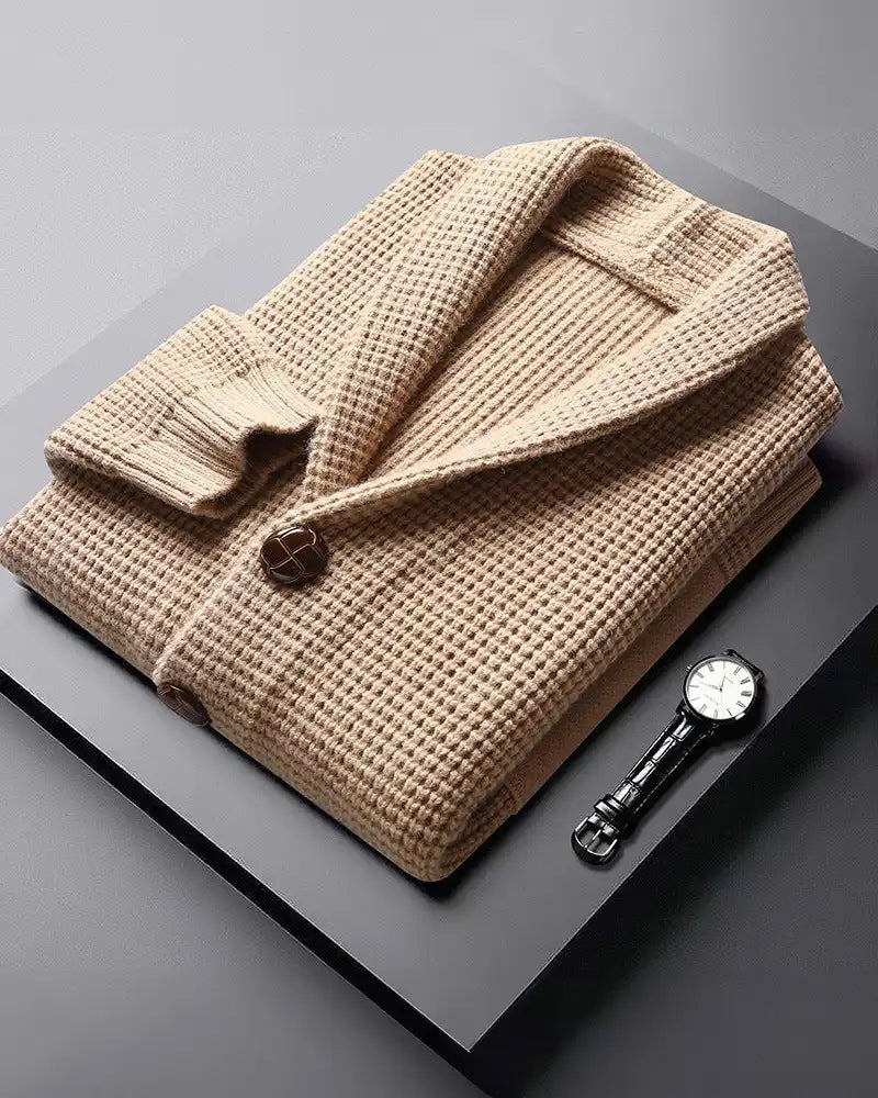 Wayne - Colbert Knopen Cardigan Trui