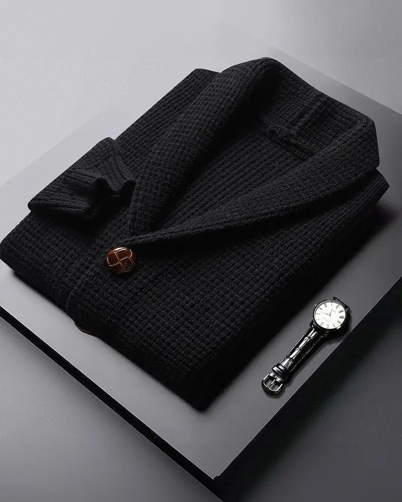 Wayne - Colbert Knopen Cardigan Trui