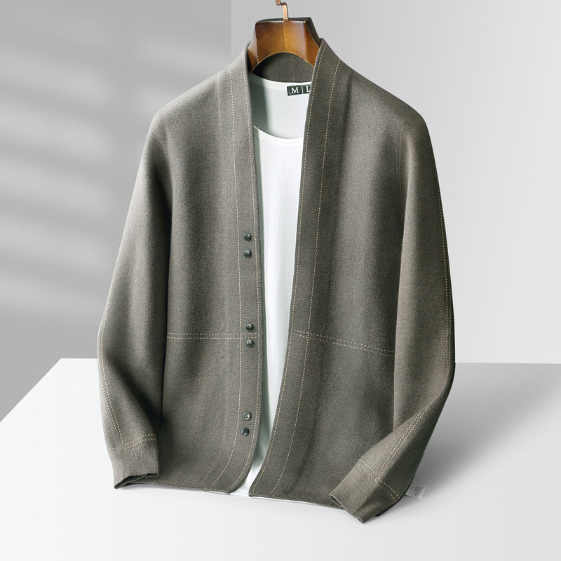 Walter - Gebreide Wol Cardigan
