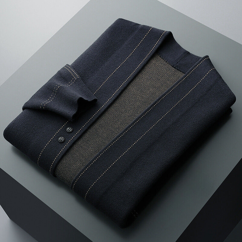 Walter - Gebreide Wol Cardigan