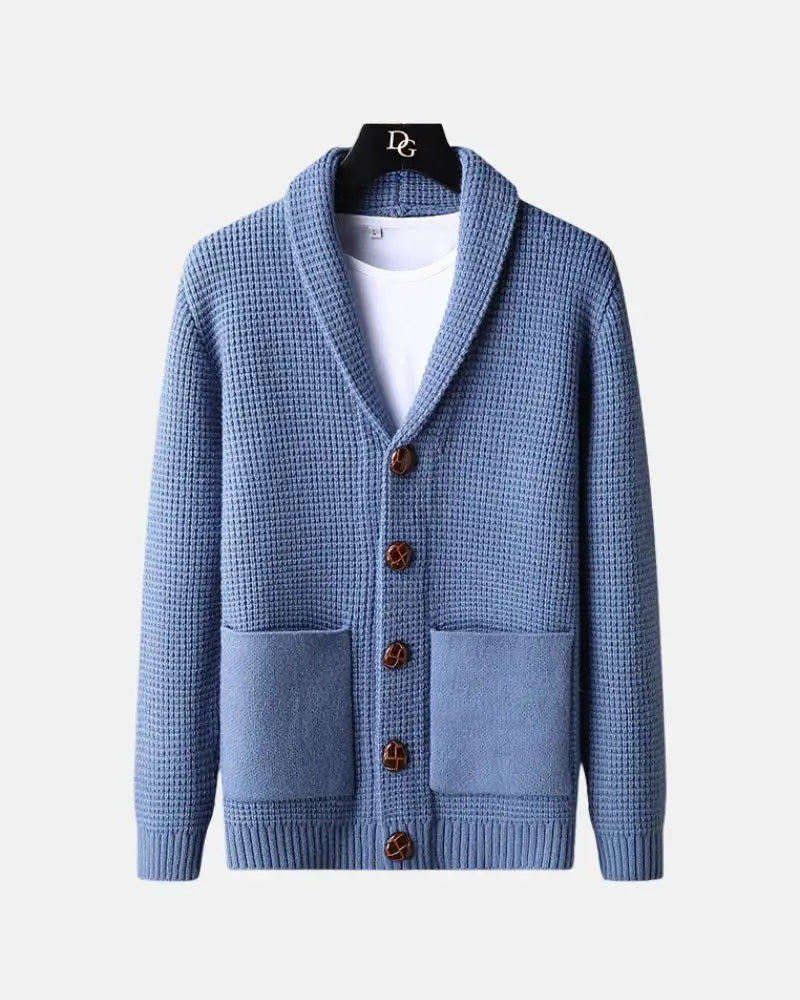 Wayne - Colbert Knopen Cardigan Trui