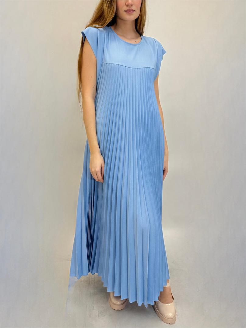 Sandra | Geplooide Elegante Jurk