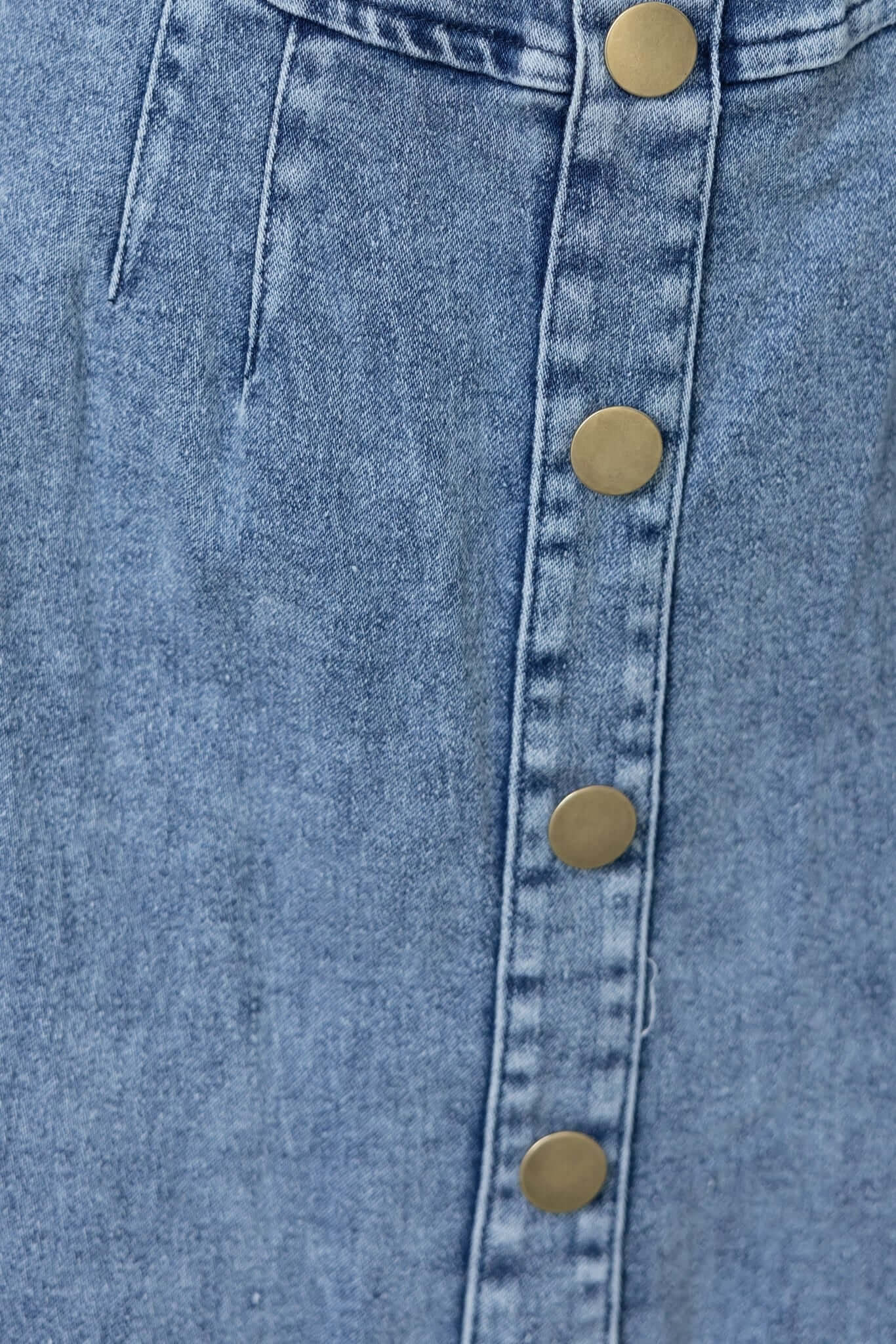 Brinna Denim Midi Jurk