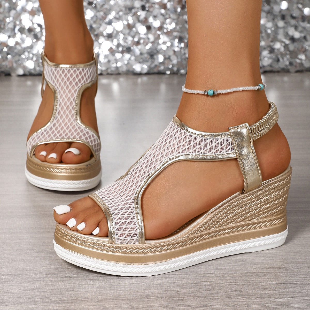 ELISABETTA|ORTHOPEDISCHE SANDALEN MET HAK