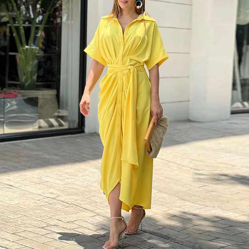 Amalia | Luxe Maxi Envelop Jurk (Bijna uitverkocht)