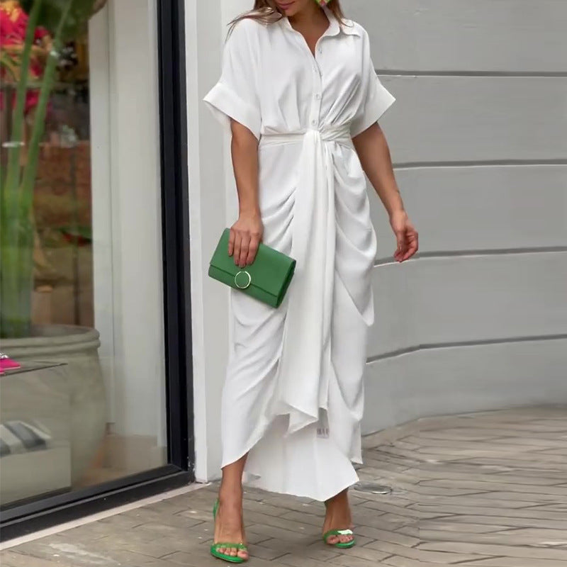 Amalia | Luxe Maxi Envelop Jurk (Bijna uitverkocht)