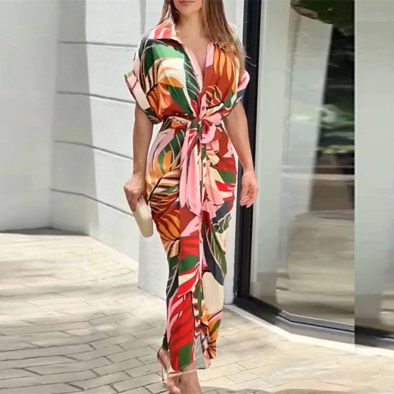 Amalia | Luxe Maxi Envelop Jurk (Bijna uitverkocht)