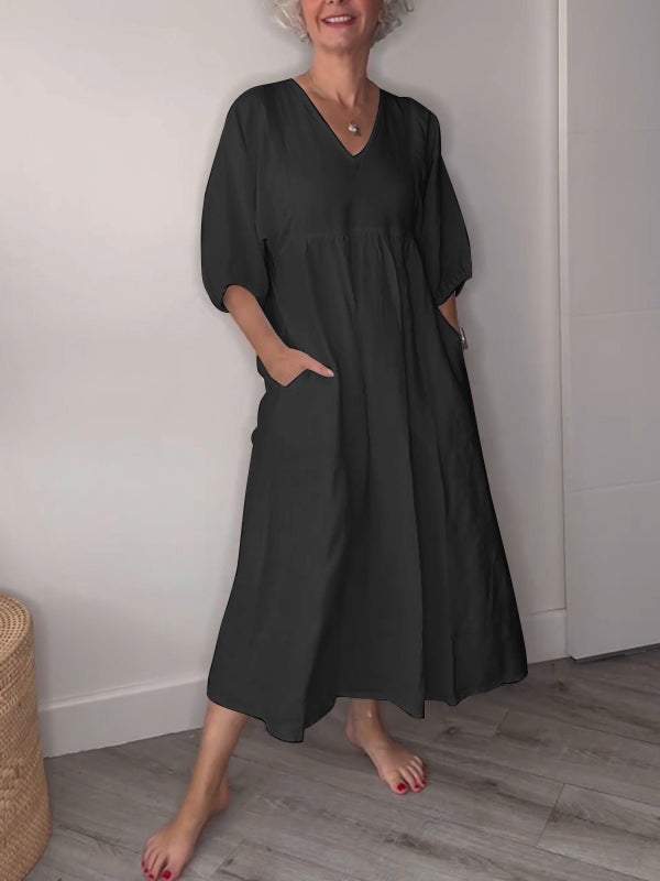 Elora™ - Klassiek Comfort Jurk