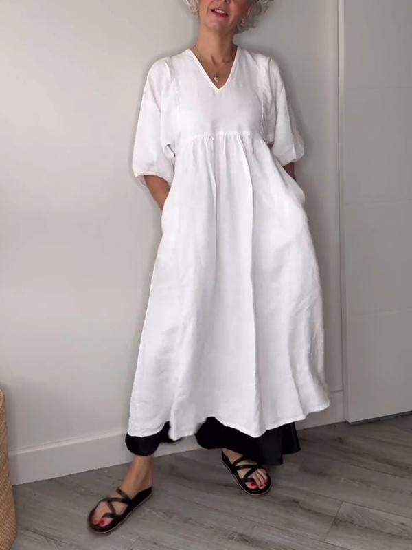 Elora™ - Klassiek Comfort Jurk