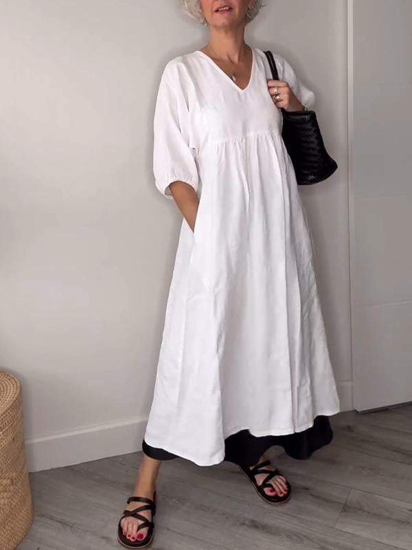 Elora™ - Klassiek Comfort Jurk