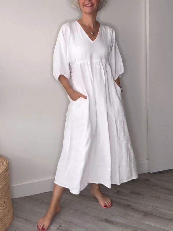 Elora™ - Klassiek Comfort Jurk